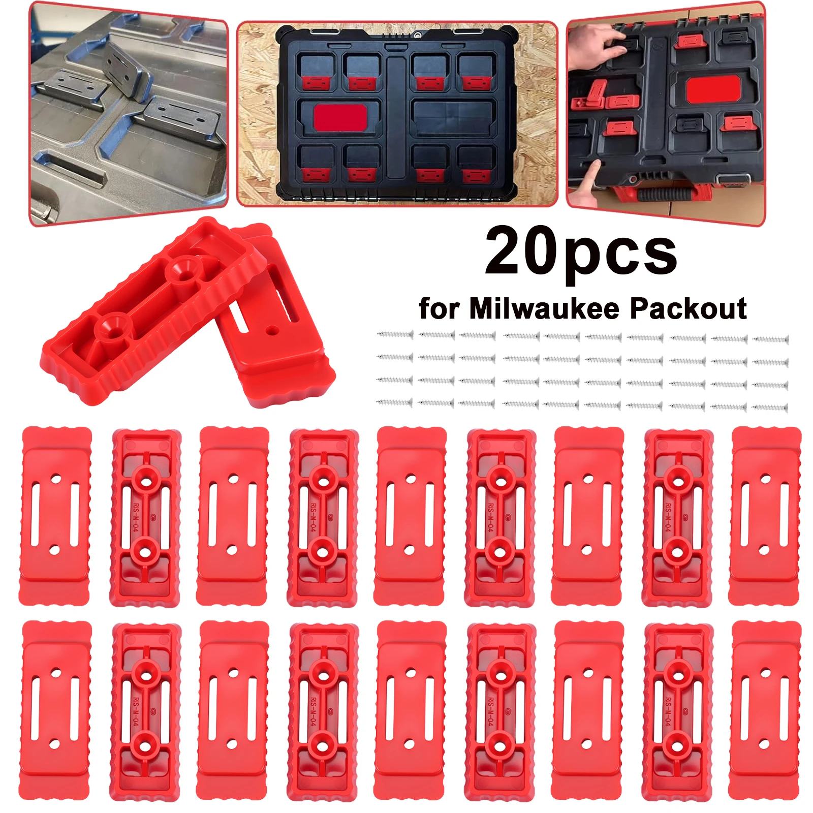 Workshop Electric Tools - 20 Buah Kaki Pemasangan untuk Sistem