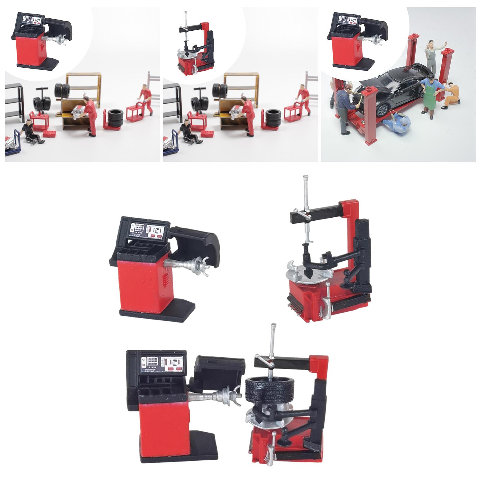 Workshop Tools Toy - Diorama Garasi Mobil Skala 1:64, Peralatan
