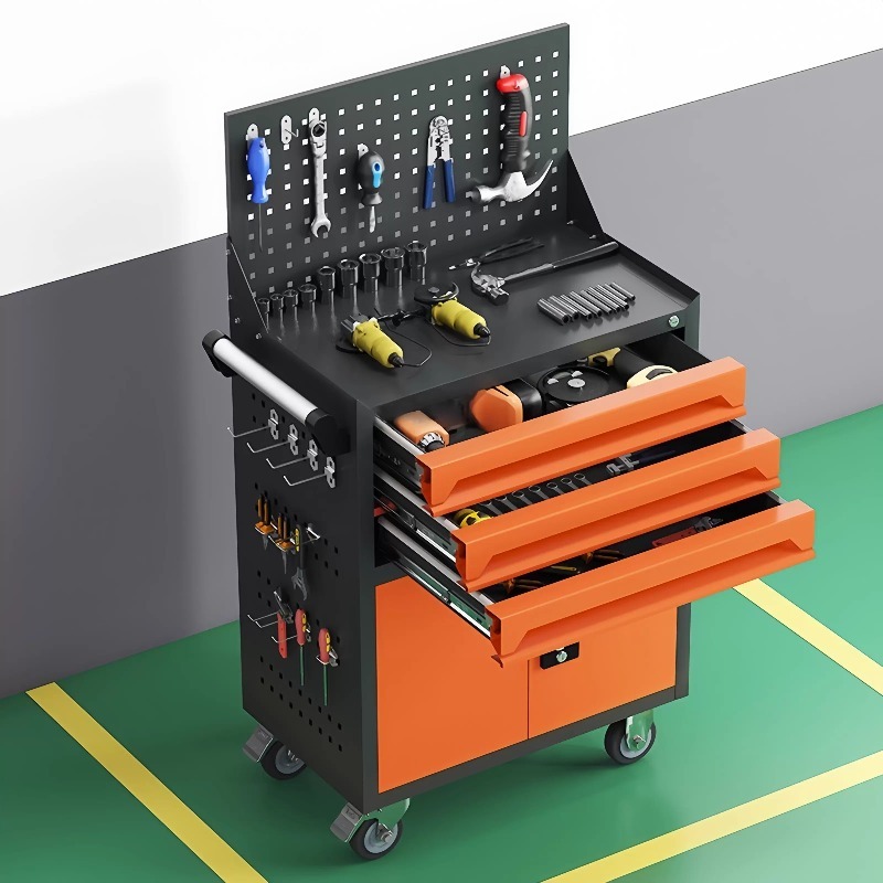 Workshop Tools Box - Troli perkakas reparasi otomotif, laci, perbaikan