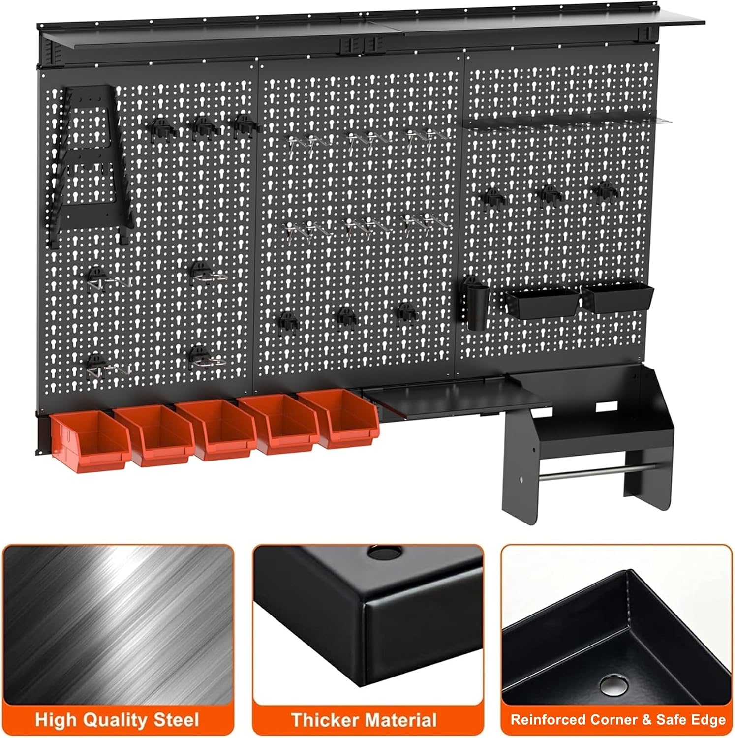 Panel Organizer Dinding Pegboa - Workshop Tools.Hanging Board ulasan dan harga