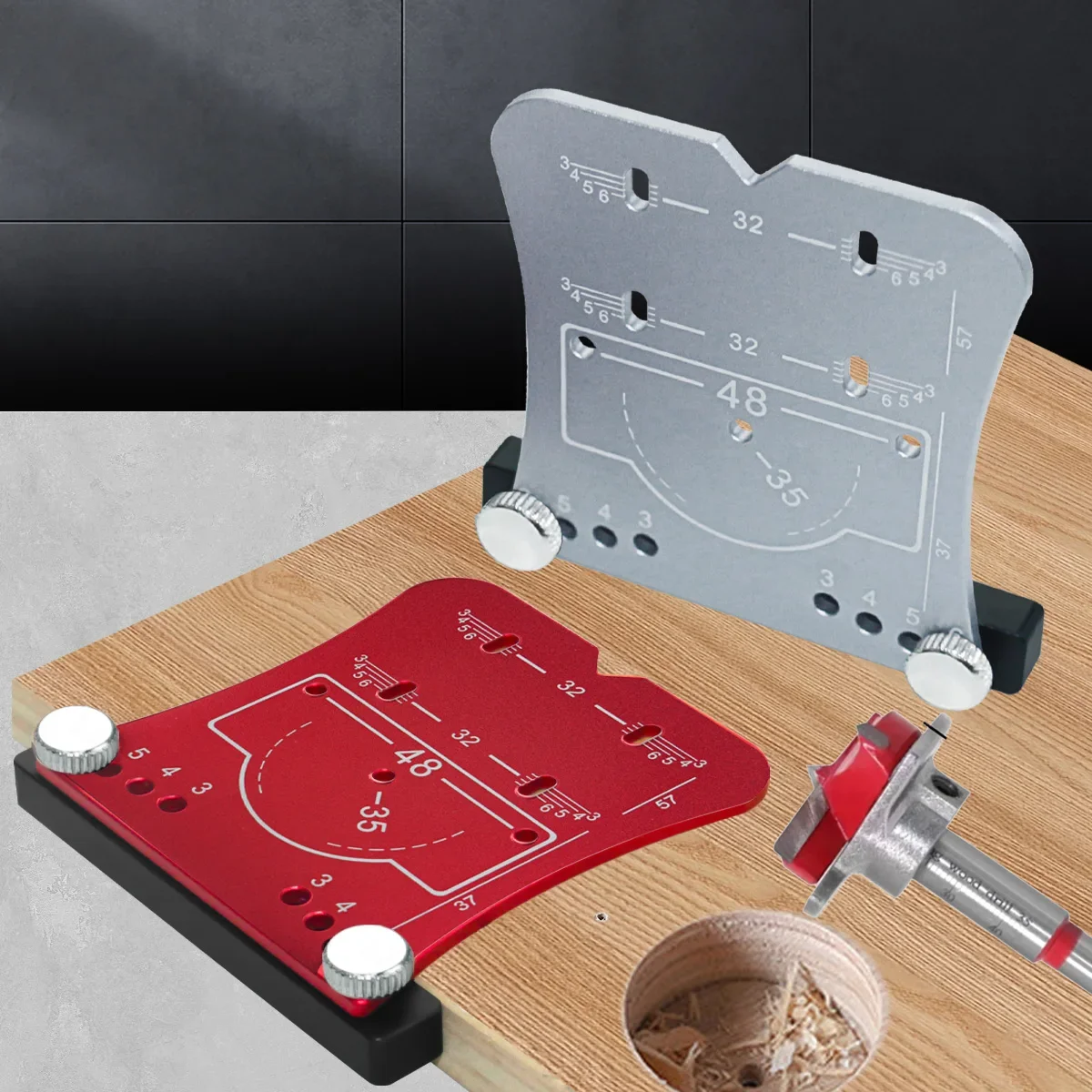Templat Pemosisian Lubang Engs - Dowel Jig Kit ulasan dan harga