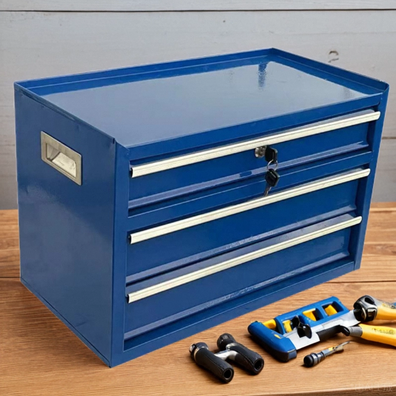 Kabinet Alat Meja Besi Serbagu - Workshop Tools Box ulasan dan harga