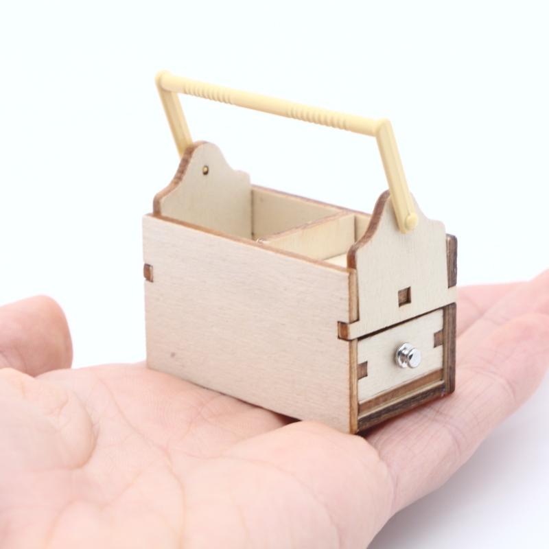 【BS】1/12 Kotak Peralatan Mini  - Workshop Tools Toy ulasan dan harga