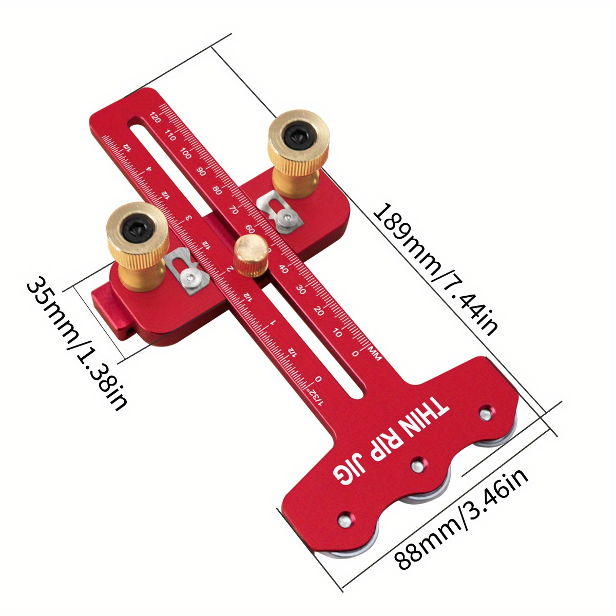 Jig Gergaji Meja Rip Tipis, Ji - Dowel Jig Kit ulasan dan harga