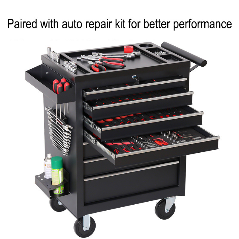 Troli Kotak Perkakas 5 Laci Mu - Workshop Tools Box ulasan dan harga