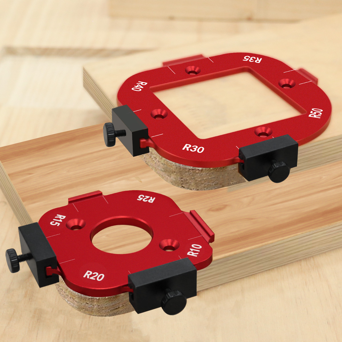 Set Template Radius Sudut Bula - Dowel Jig Kit ulasan dan harga