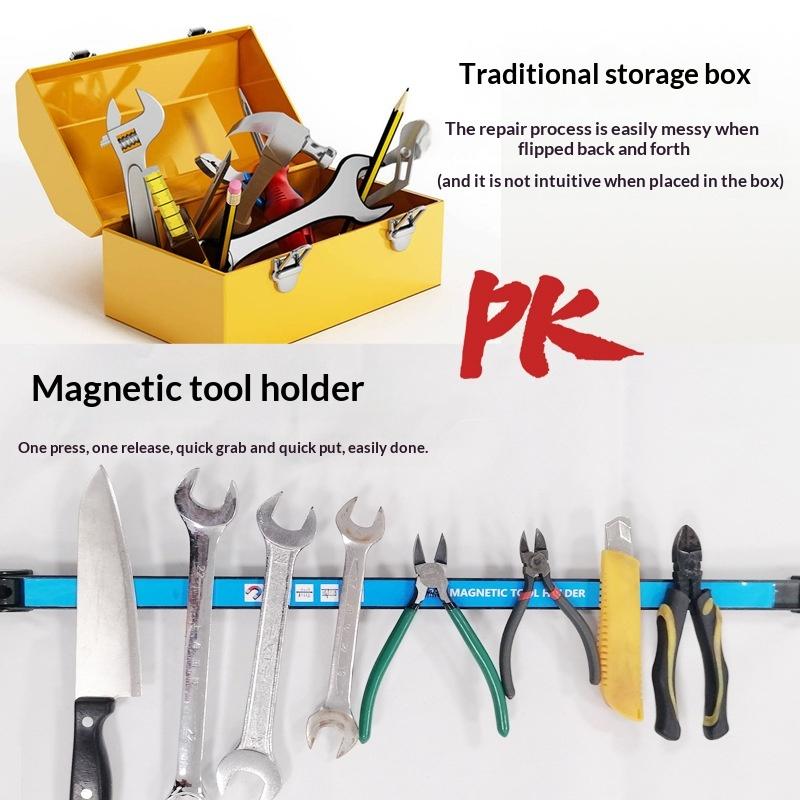 Rak Penyimpanan Pisau Magnetik - Workshop Tools Knife ulasan dan harga